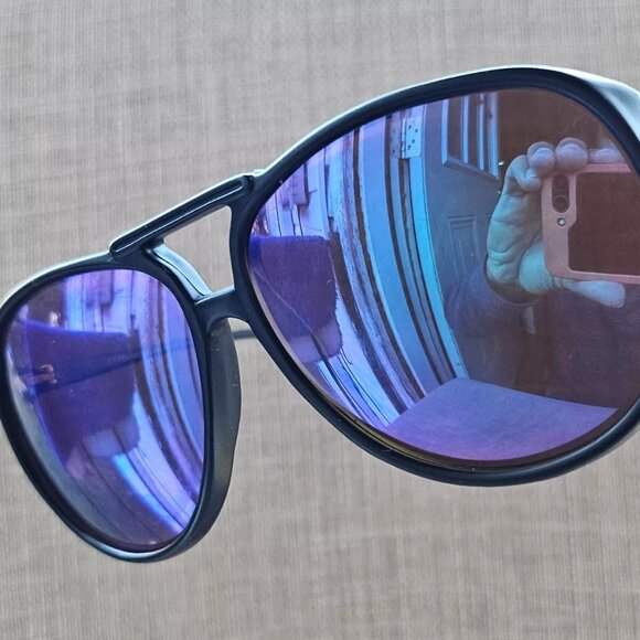 classic optical Other - Frame by Classic Optical Men Sunglasses Blue Glass Lenses Eye Wear Shades